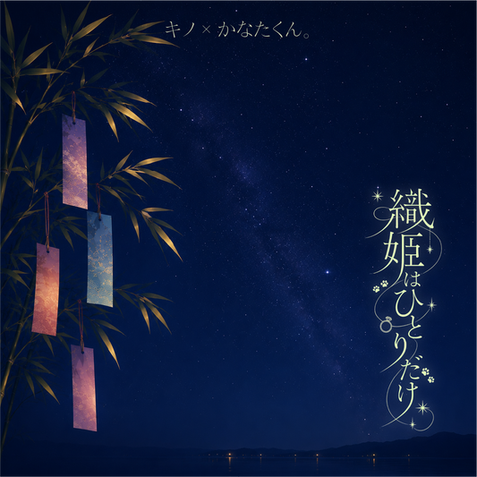 キノ×かなたくん。初BL音声作品『織姫はひとりだけ』