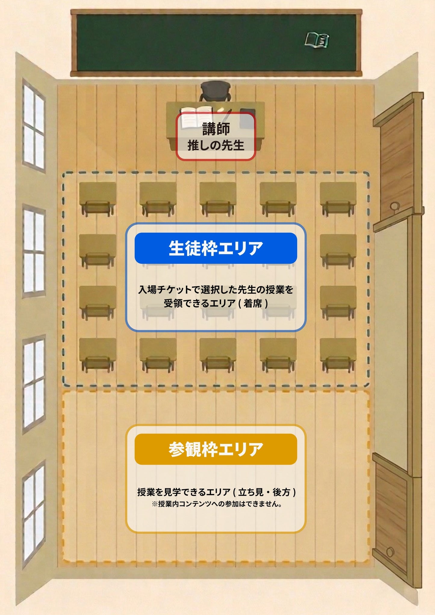 【販売期間終了】生徒枠オプション